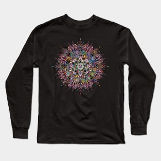 Mandala Design Long Sleeve T-Shirt